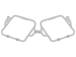 GIVI TST2130 Zijtassenbeugels Sport-T ST601 Yamaha Tracer 700 (16-19)