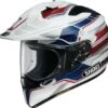 Shoei Hornet ADV Navigate Motorhelm -Motoraccessoires Shoei hornet adv navigate blauw wit rood b37a