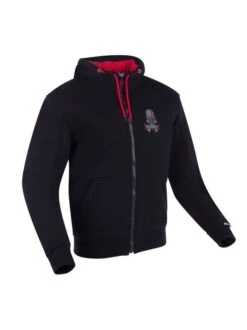 Bering Hoodiz 2 Motorjas -Motoraccessoires bering hoodiz 2 zwart rood bfc4