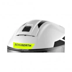 Schuberth C5 Eclipse Motorhelm -Motoraccessoires c5 eclipse wit geel detail 1 15e3