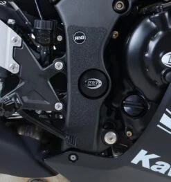R&G FI0121BK Frame Plug Links Zwart Kawasaki ZX-10R 16-
