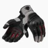 Rev'it Dirt 3 Motorhandschoenen -Motoraccessoires revit dirt 3 zwart rood grijs b83d