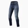 Rev'it Marley Ladies SK Motorbroek -Motoraccessoires revit jeans marley ladies sk middenblauw a8d1
