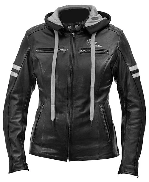 Rusty Stitches Joyce Hooded Motorjas 4 Rusty Stitches Joyce Hooded Motorjas - Afbeelding 2