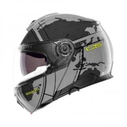 Schuberth C5 Globe Motorhelm -Motoraccessoires schuberth c5 globe grijs fluo 2 20e8