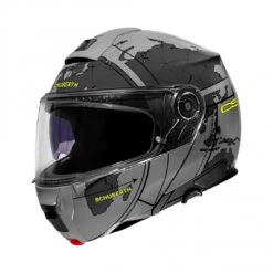 Schuberth C5 Globe Motorhelm -Motoraccessoires schuberth c5 globe grijs fluo 45f3