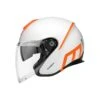 Schuberth M1 Pro Strike Motorhelm 1 Schuberth M1 Pro Strike Motorhelm -Motoraccessoires schuberth m1 pro strike wit oranje 2 022f