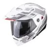 Scorpion ADX-2 Carrera Motorhelm -Motoraccessoires scorpion adx 2 carrera wit zilver f068
