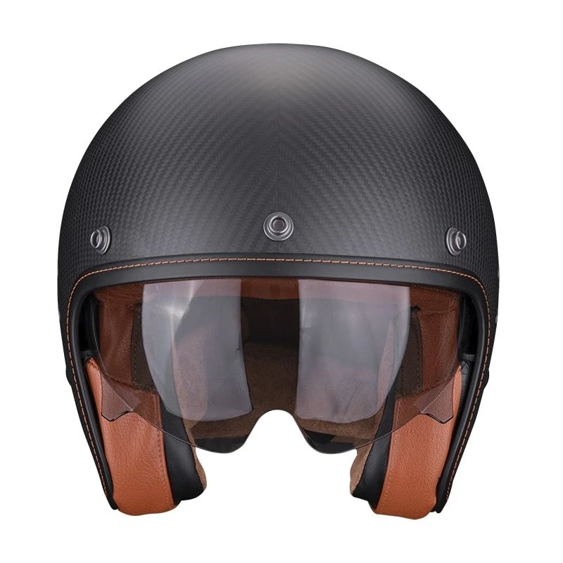 Scorpion Belfast Evo Carbon Solid Motorhelm