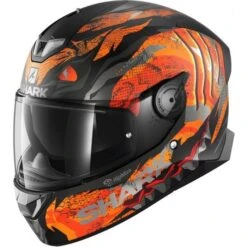 Shark Skwal 2 LED Iker Lecuona Motorhelm -Motoraccessoires shark skwal 2 led iker lecuona oranje 67cb